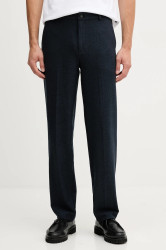 Kalhoty Lindbergh pánské, tmavomodrá barva, 30.001052