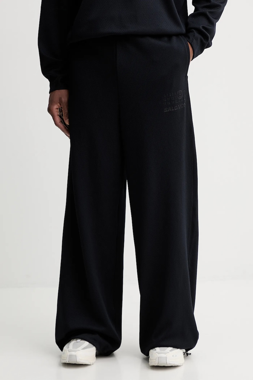 Kalhoty MM6 Maison Margiela x Salomon pánské, černá barva, SH0KA0058.M20139.899