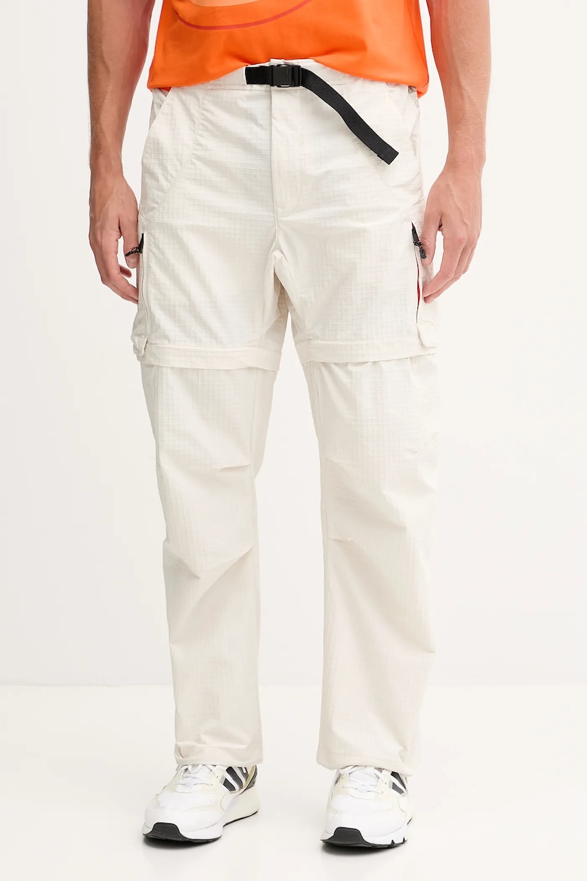 Kalhoty Napapijri M-Tusco pánské, béžová barva, jednoduché, NP0A4IDTN1J1