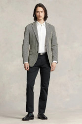 Kalhoty Polo Ralph Lauren pánské, černá barva, 710687424