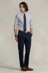 Kalhoty Polo Ralph Lauren pánské, tmavomodrá barva, 710675544