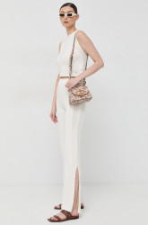 Kalhoty s příměsí hedvábí Guess