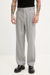 Kalhoty s příměsí lnu HUGO