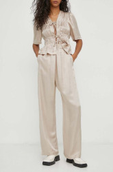 Kalhoty s příměsí lnu MUNTHE