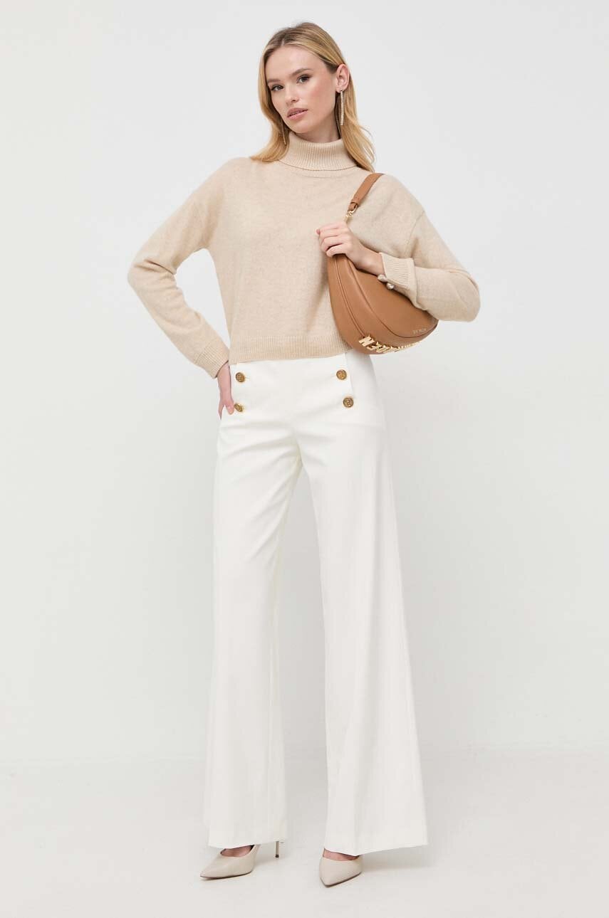 Kalhoty s příměsí vlny Red Valentino