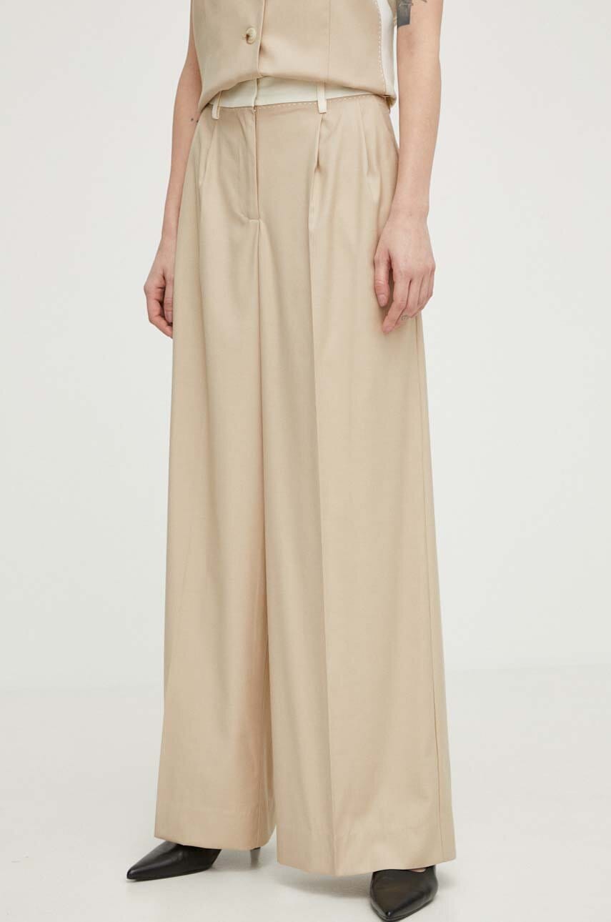 Kalhoty s příměsí vlny Remain