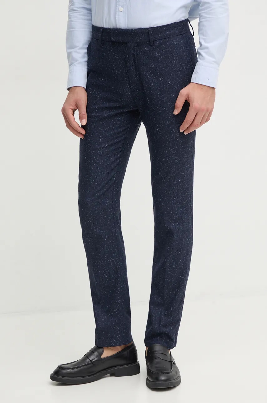 Kalhoty s příměsí vlny Tommy Hilfiger