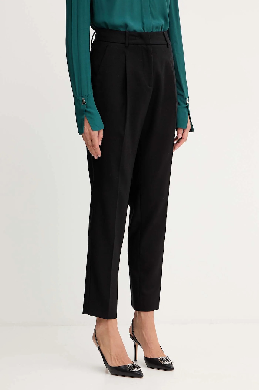 Kalhoty s vlnou Weekend Max Mara CALDAIA