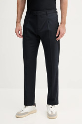 Kalhoty Sisley pánské, tmavomodrá barva, 4KKQSF04Z