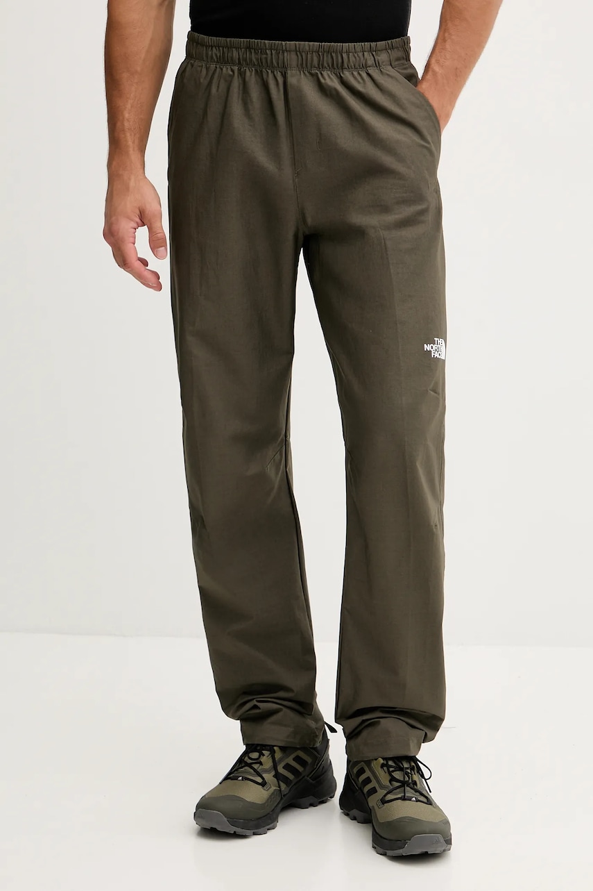 Kalhoty The North Face Limestone pánské, zelená barva, NF0A8BT921L1