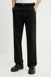 Kalhoty Tommy Jeans pánské, černá barva, DM0DM22649