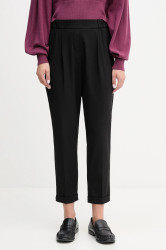 Kalhoty United Colors of Benetton dámské, černá barva, 4962DF079