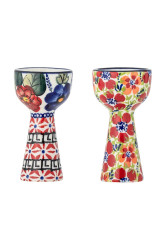 Kalíšek na vajíčko Bloomingville Florist 5 x 10 cm 2-pack