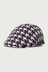 Kangol  bekovka dámská s příměsí vlny HOUNDSTOOTH 507