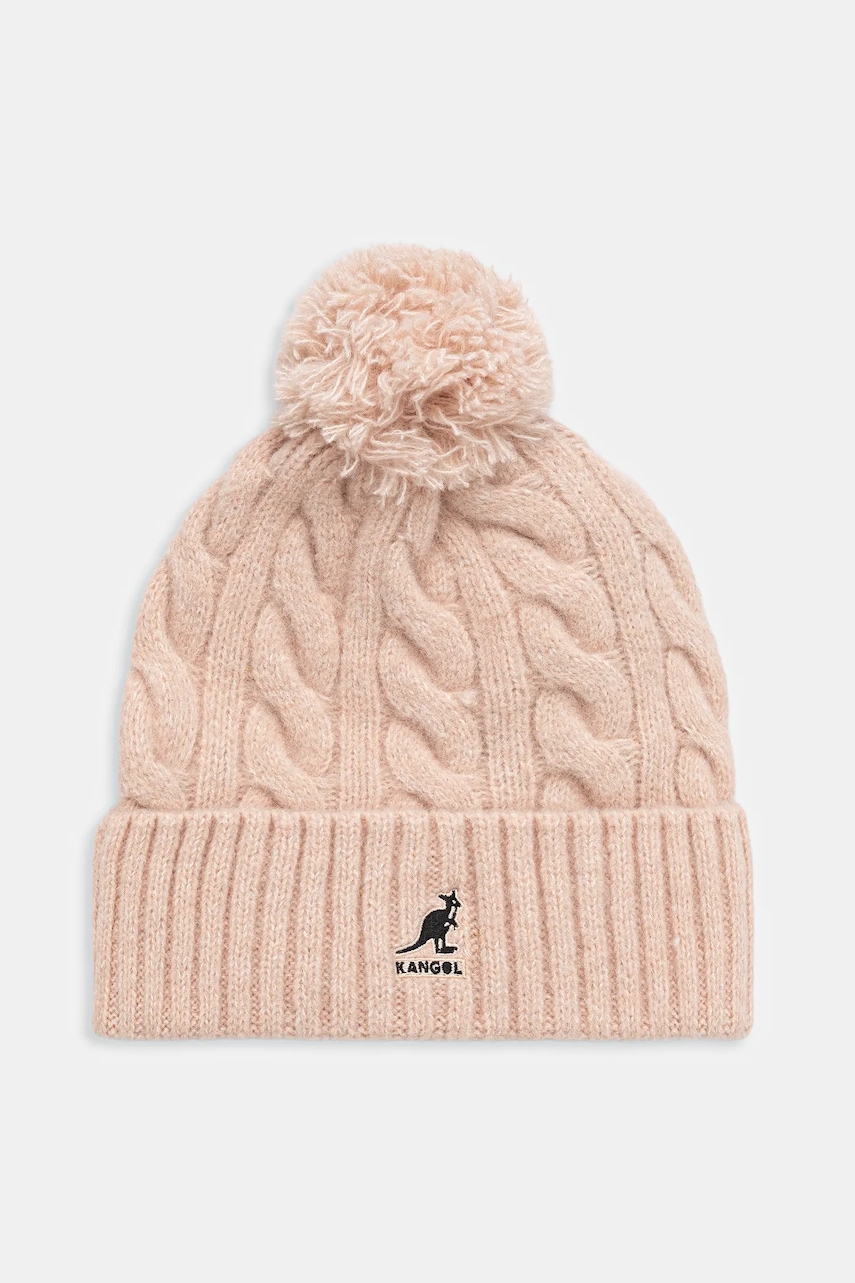 Kangol  Čepice z vlněné směsi  POMPOM