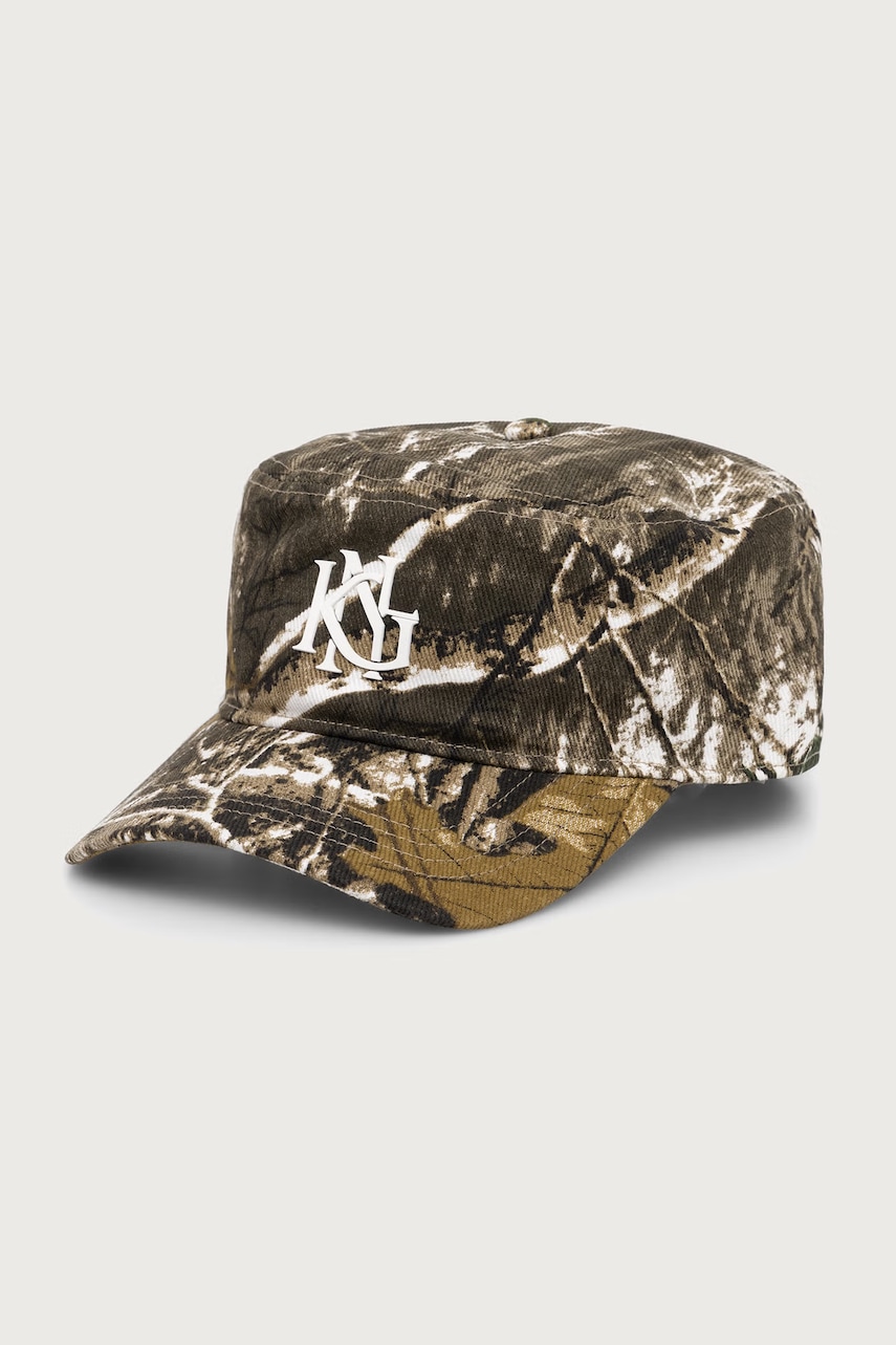 Kangol  kšiltovka s bavlnou INTERLOCK PILLBOX