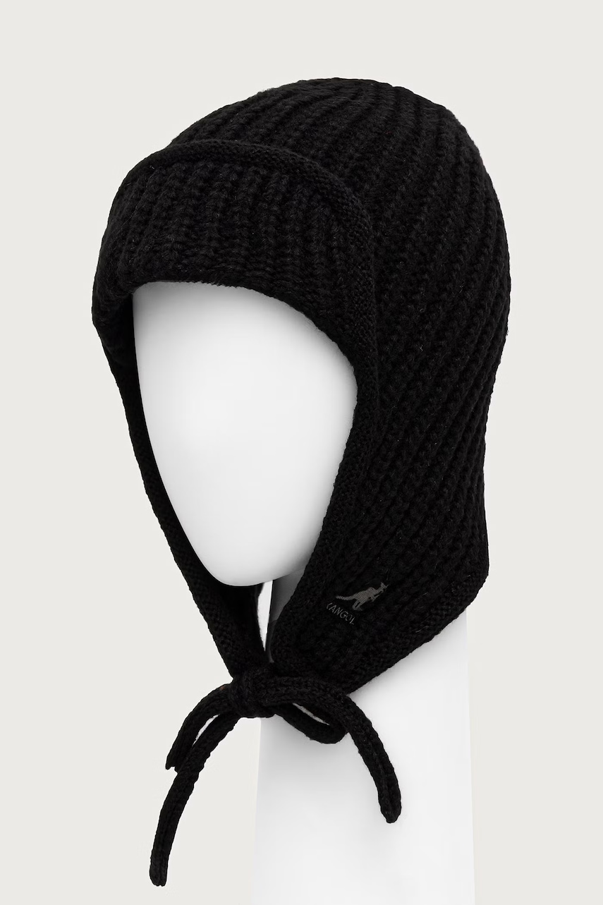 Kangol  ušanka dámská s příměsí vlny TRAPPER MIXED