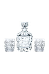 Karafa na whisky se sklenicemi Nachtmann Punk Whiskey 750 / 348 ml 3-pack