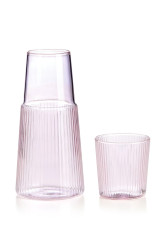 Karafa se sklenicí IVV Narciso 0,6 + 0,23 L