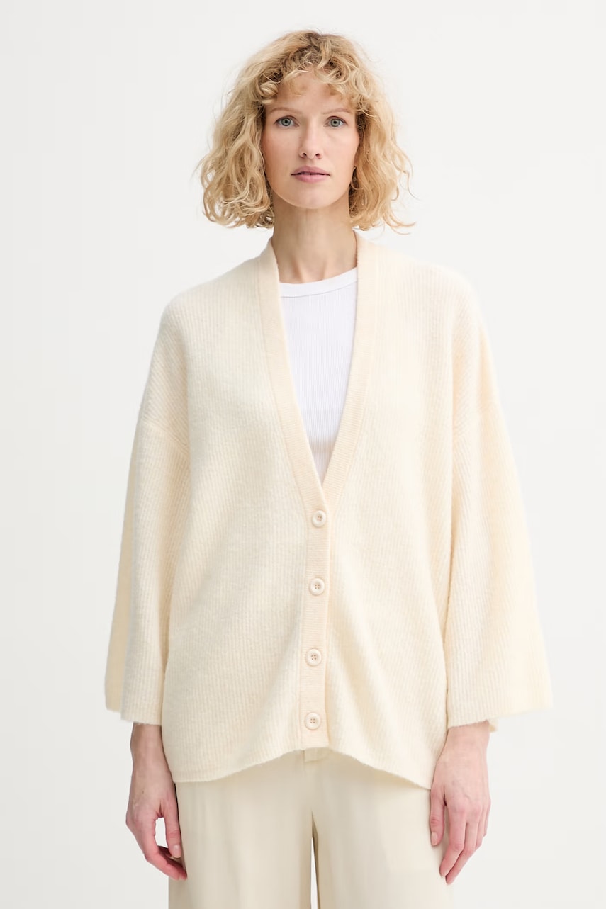 Kardigan s příměsí vlny American Vintage