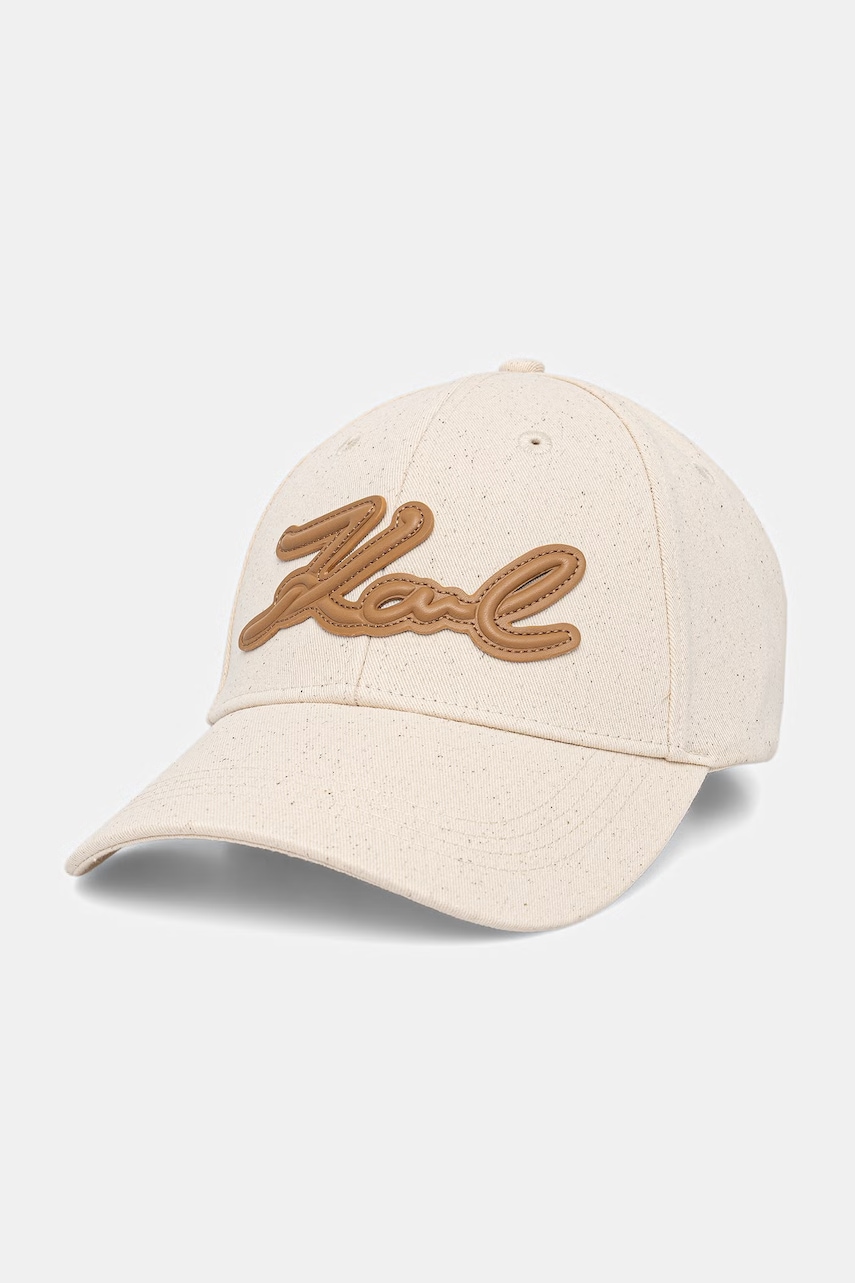 Karl Lagerfeld Baseballová čepice dámská bavlněná K/SIGNATURE