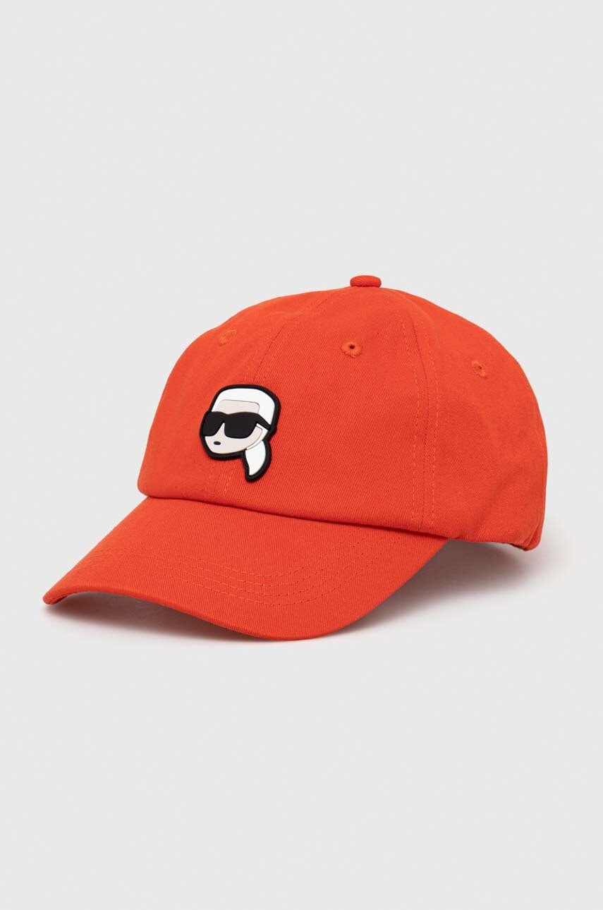 Karl Lagerfeld  Bavlněná baseballová čepice