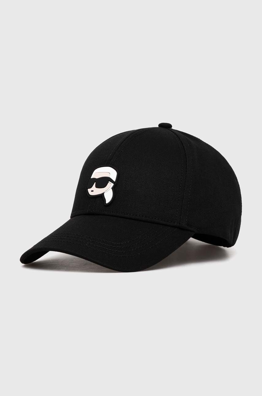 Karl Lagerfeld  Bavlněná baseballová čepice