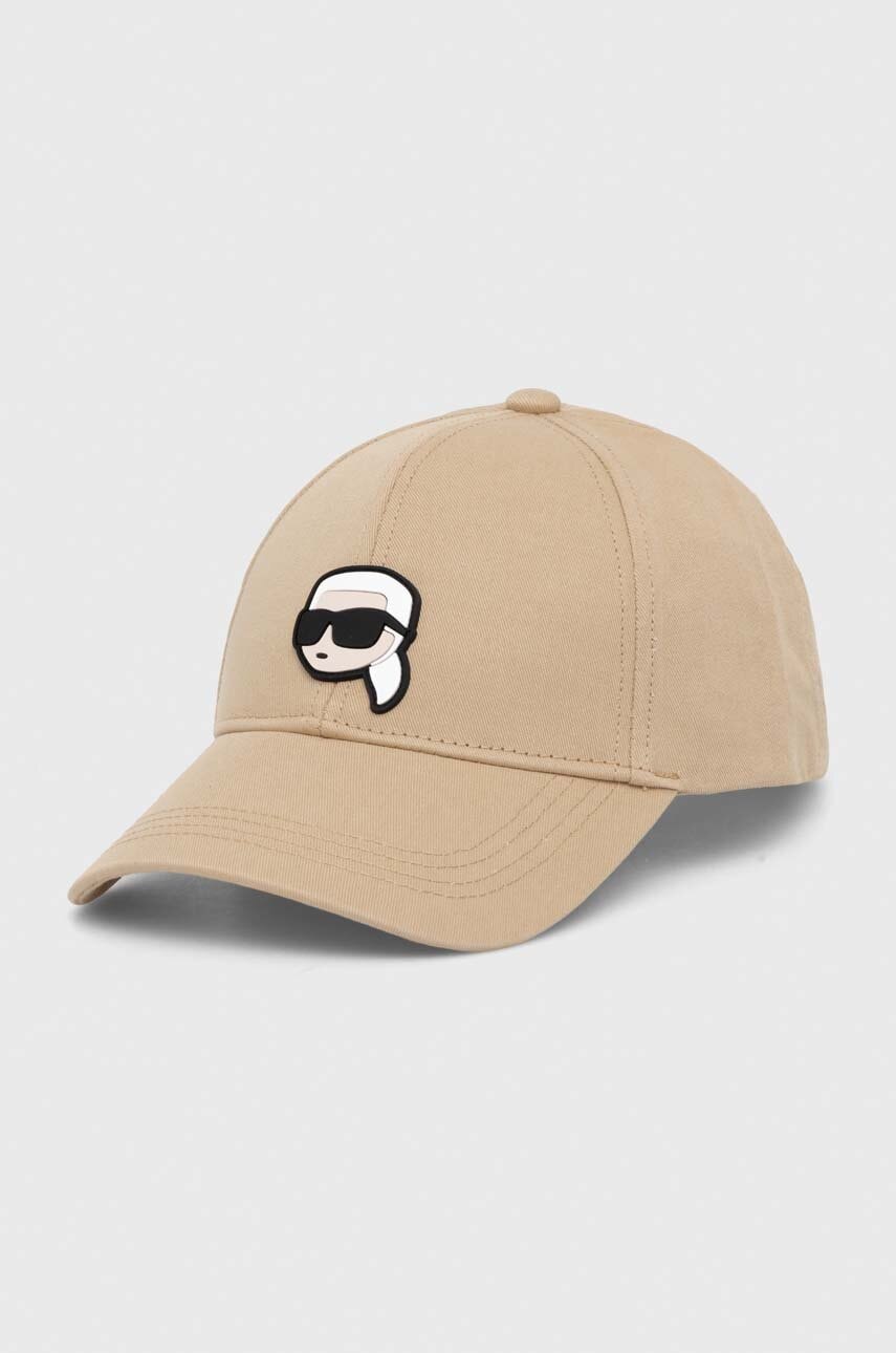 Karl Lagerfeld  Bavlněná baseballová čepice