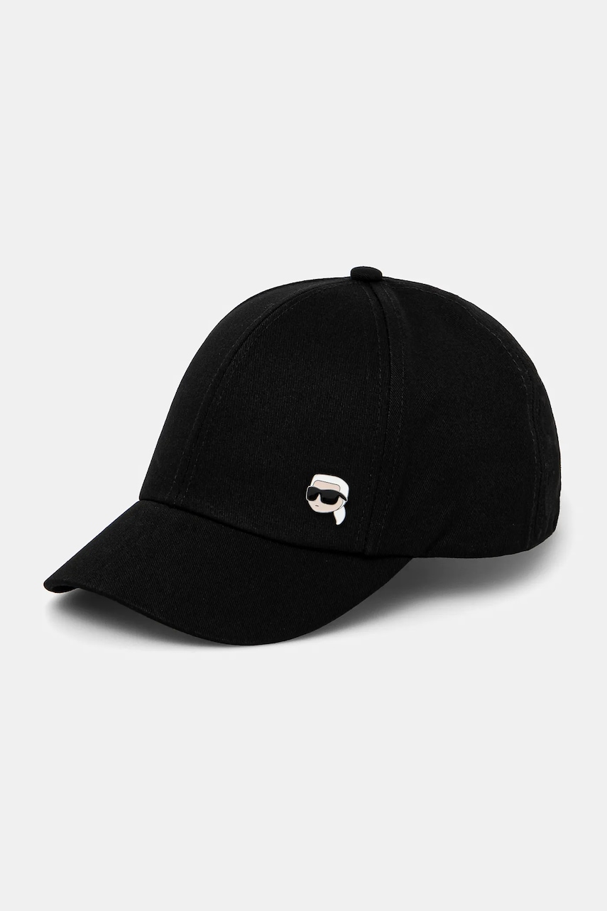 Karl Lagerfeld  Bavlněná baseballová čepice