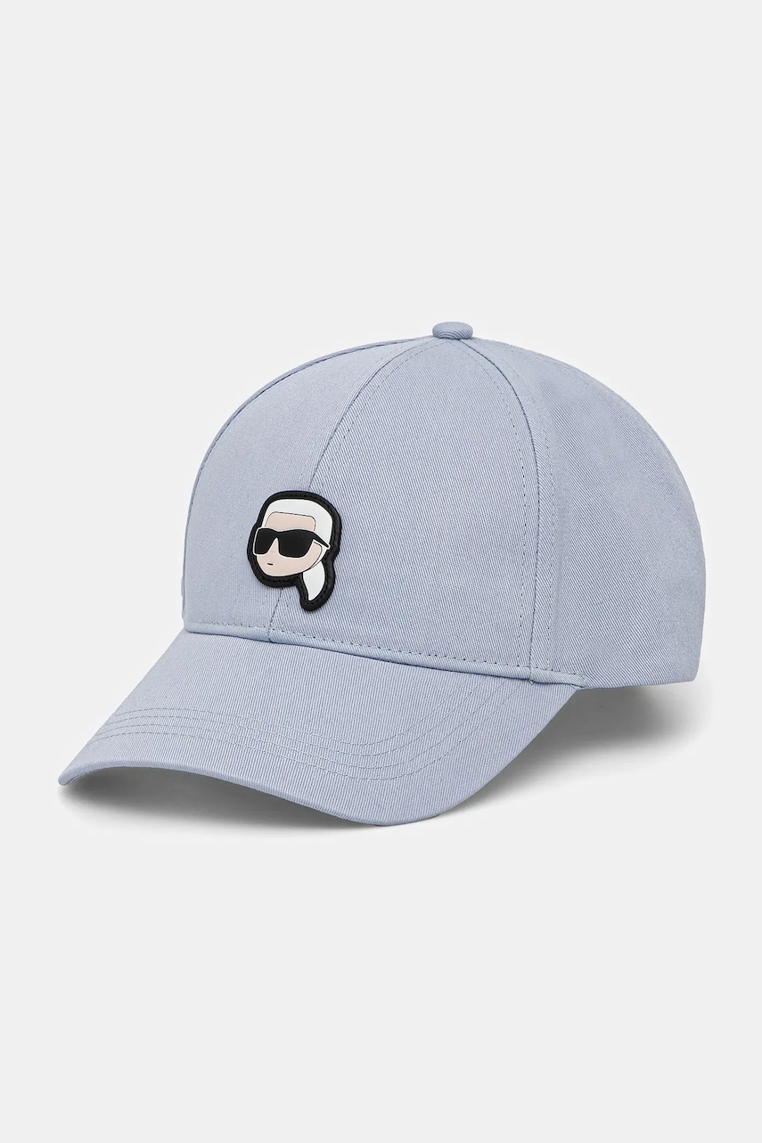 Karl Lagerfeld  Bavlněná baseballová čepice