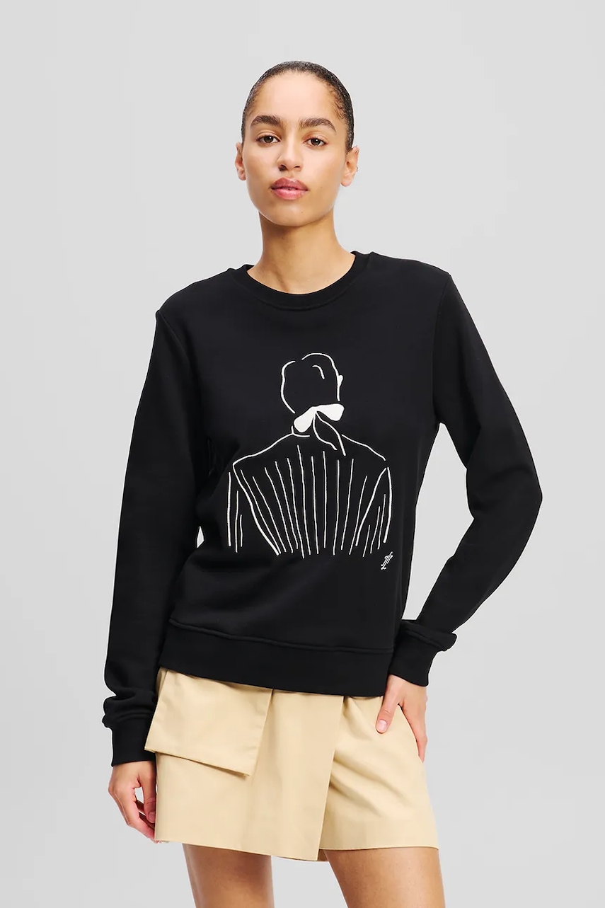Karl Lagerfeld  Bavlněná mikina