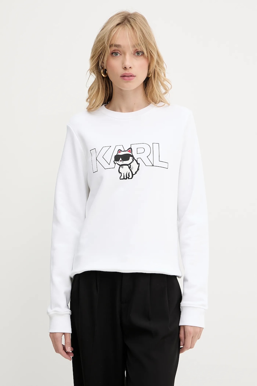 Karl Lagerfeld  Bavlněná mikina  IKON