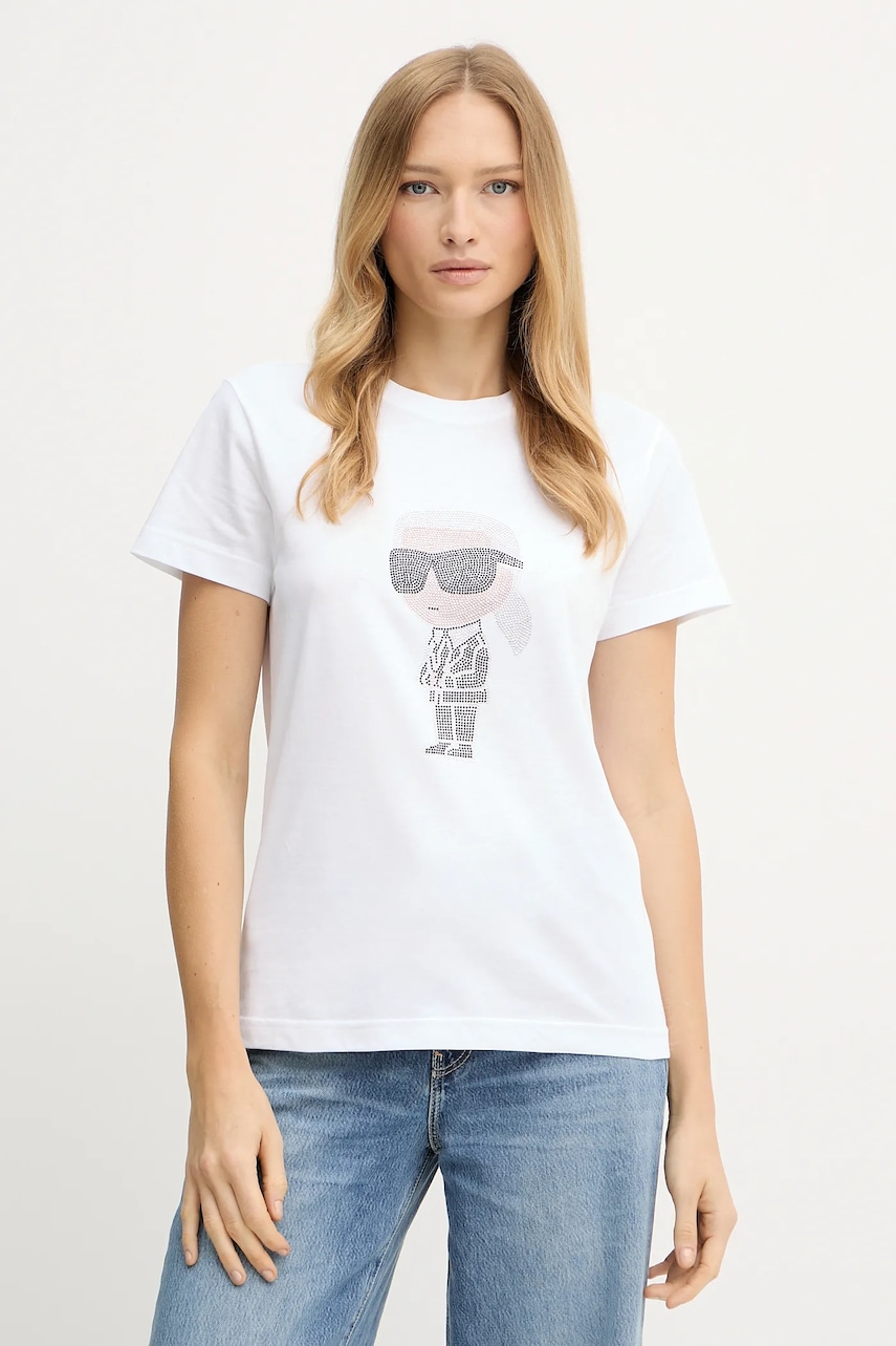 Karl Lagerfeld  Bavlněné tričko
