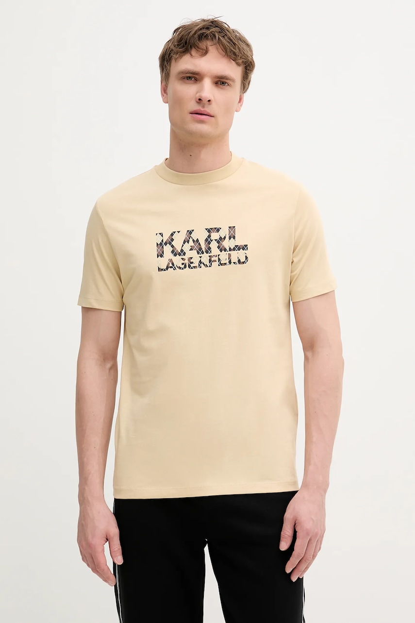 Karl Lagerfeld  Bavlněné tričko
