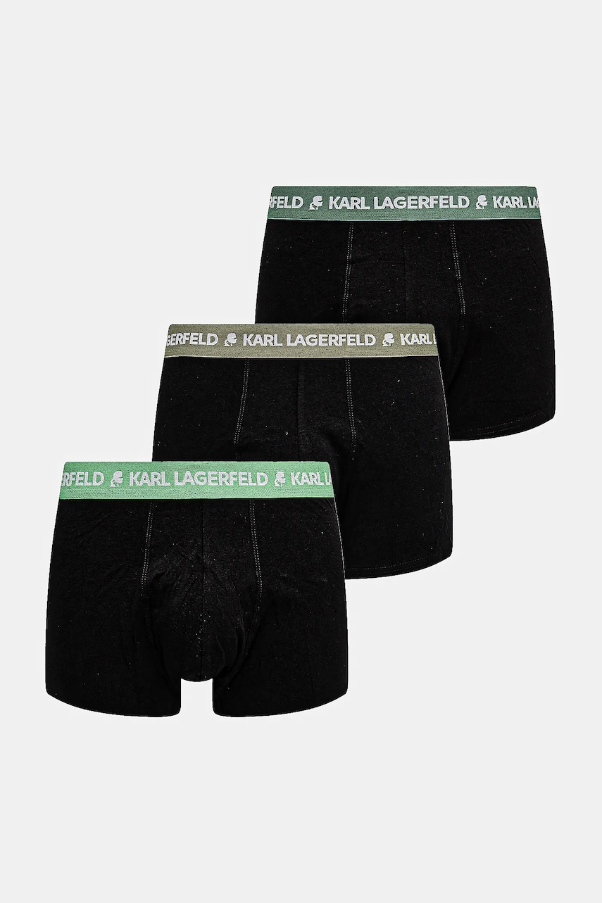Karl Lagerfeld  boxerky pánské bavlněné s elastanem 3-pack
