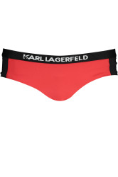 Karl Lagerfeld červený spodní díl bikin