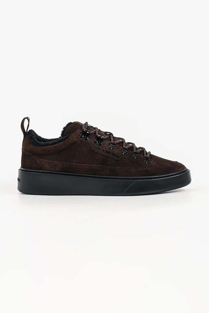 Karl Lagerfeld  Flint sneakers boty pánské semišové