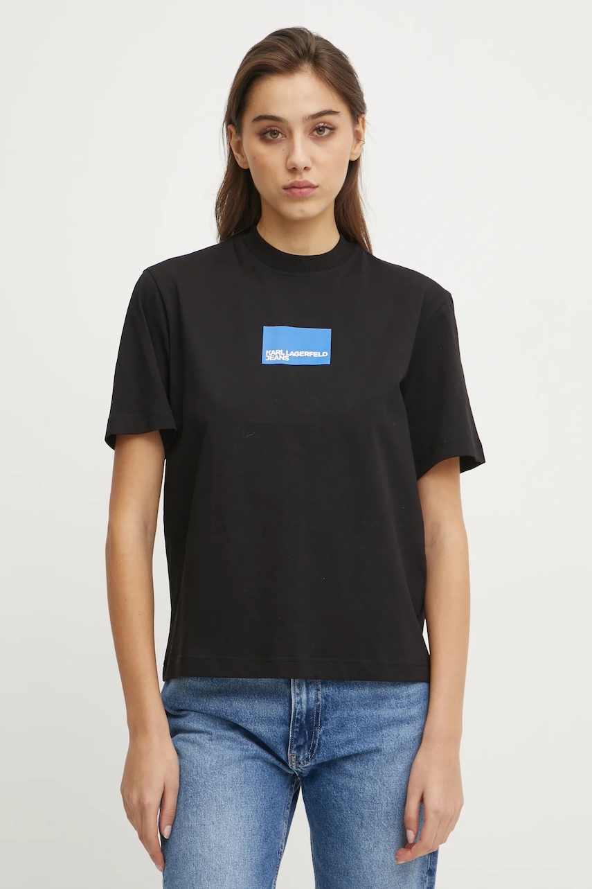 Karl Lagerfeld Jeans  Bavlněné tričko