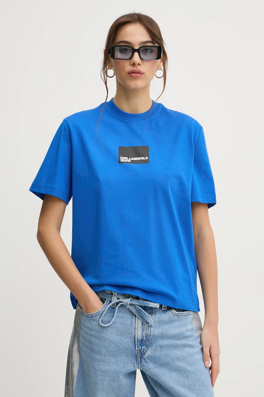 Karl Lagerfeld Jeans  Bavlněné tričko