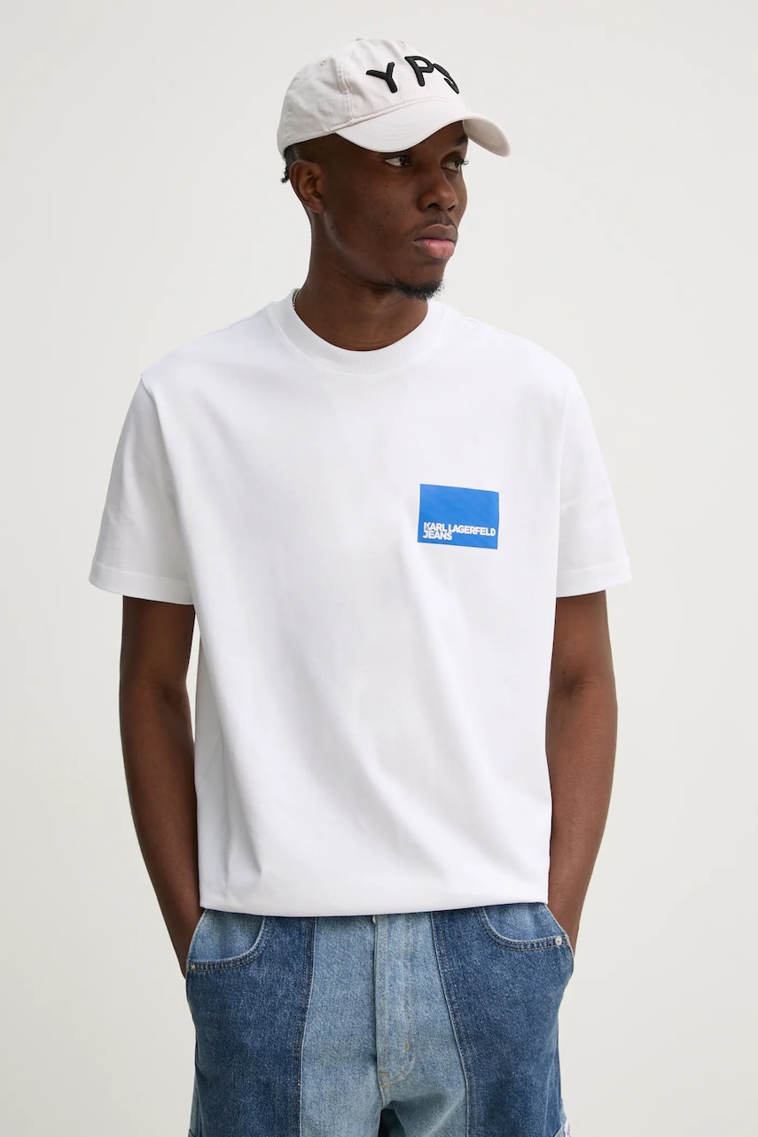 Karl Lagerfeld Jeans  Bavlněné tričko