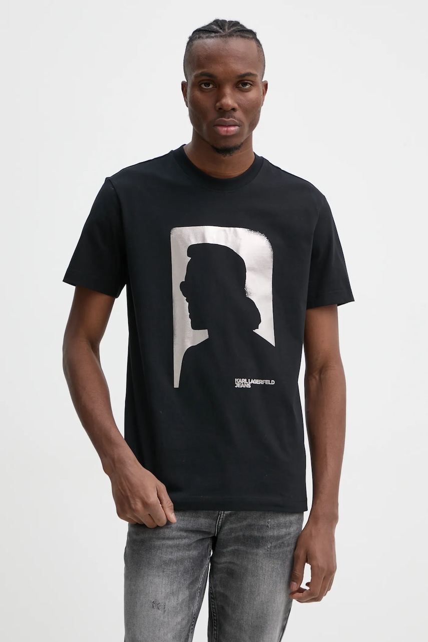 Karl Lagerfeld Jeans  Bavlněné tričko