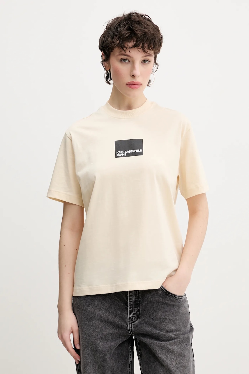 Karl Lagerfeld Jeans  Bavlněné tričko