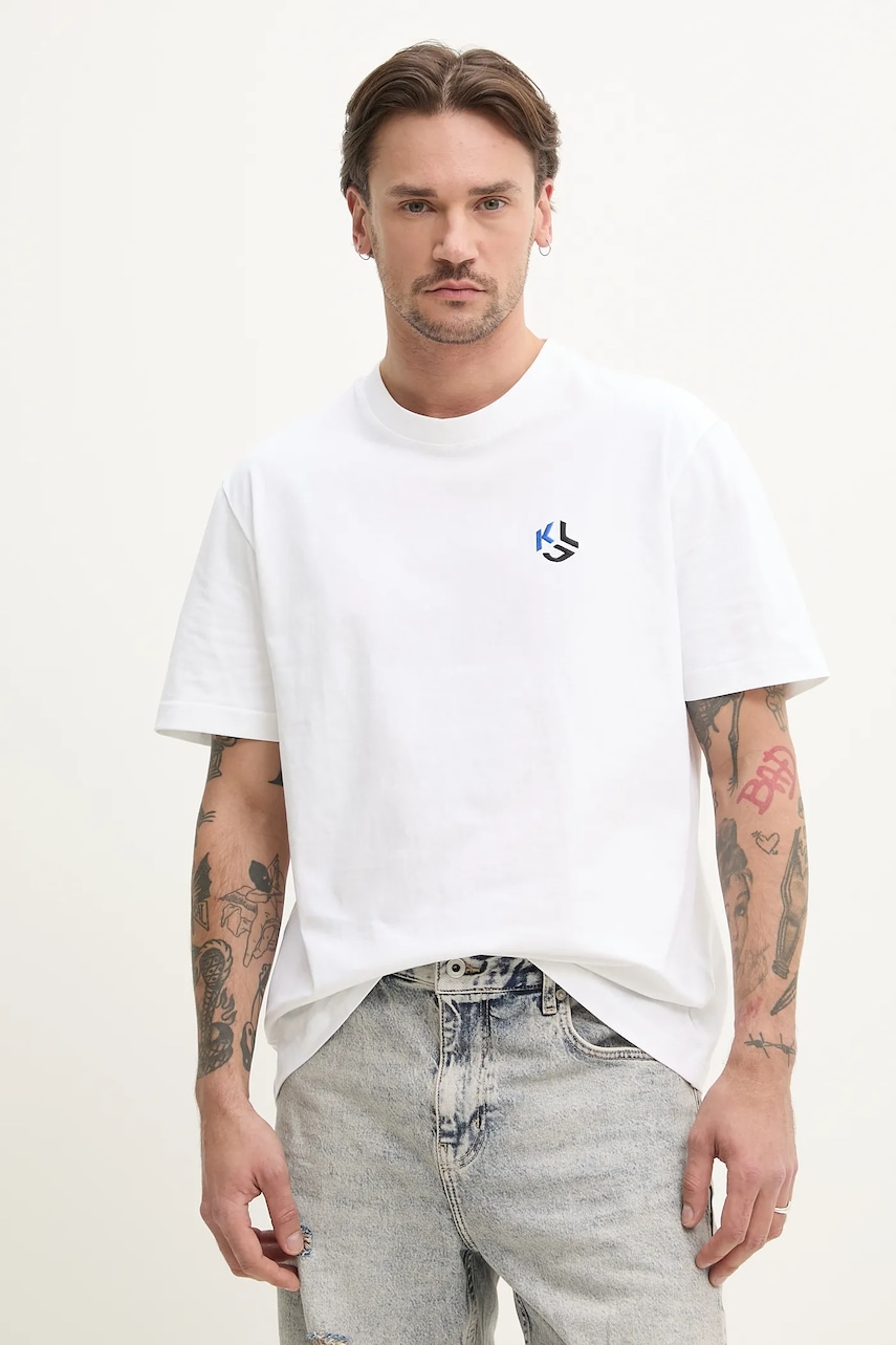 Karl Lagerfeld Jeans  Bavlněné tričko