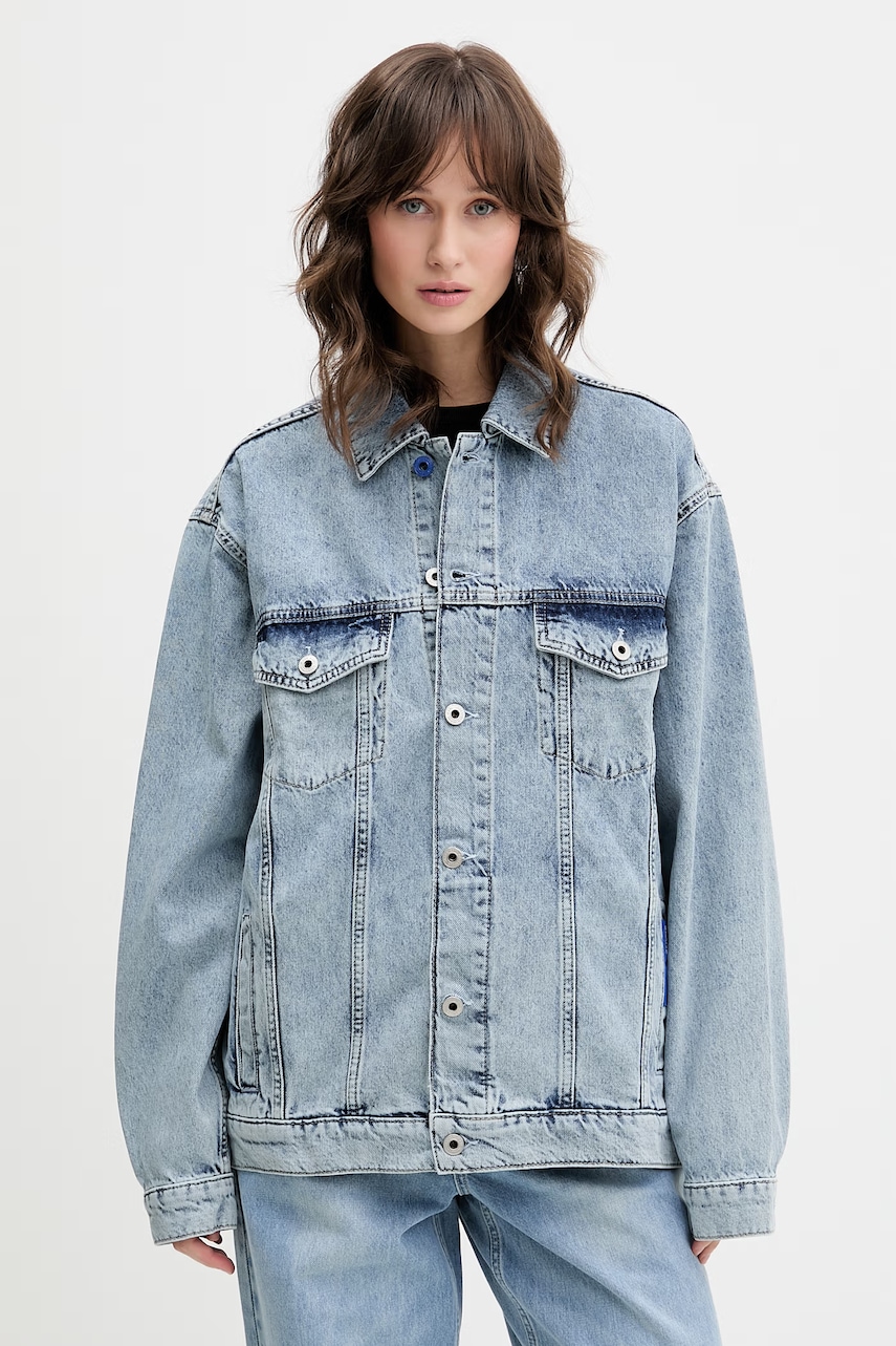 Karl Lagerfeld Jeans bunda dámská džínová