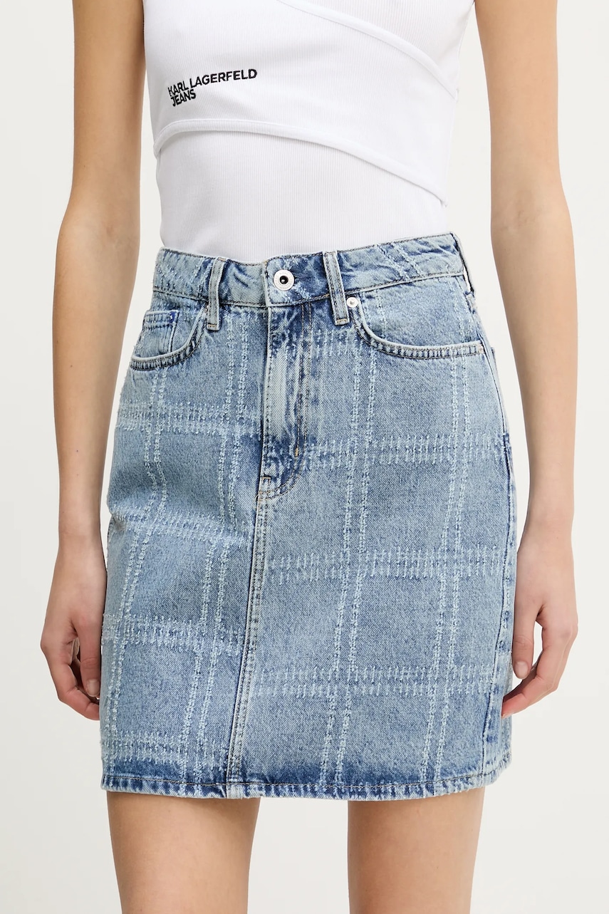 Karl Lagerfeld Jeans  Džínová sukně