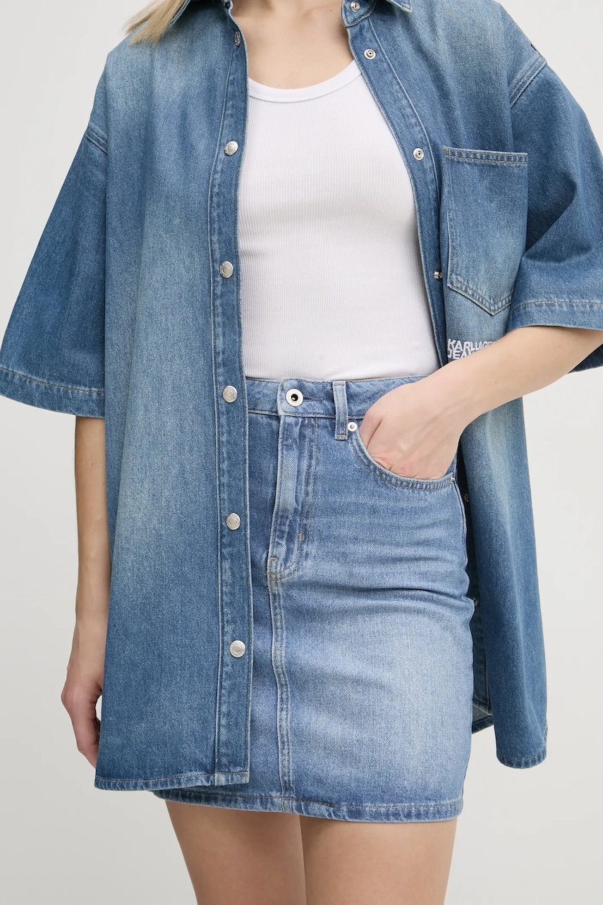 Karl Lagerfeld Jeans  Džínová sukně