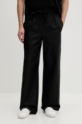 Karl Lagerfeld Jeans kalhoty pánské se lnem