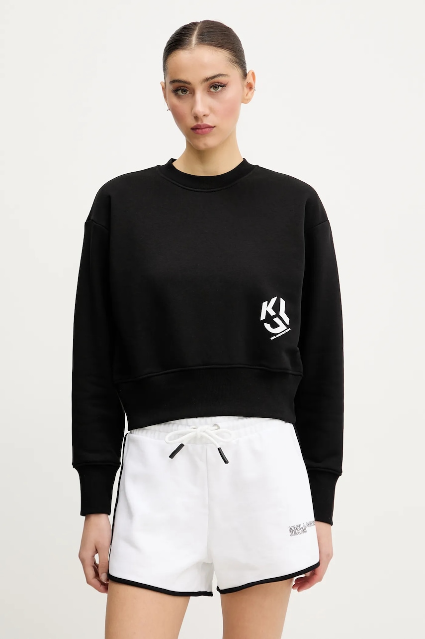 Karl Lagerfeld Jeans  mikina dámská s bavlnou