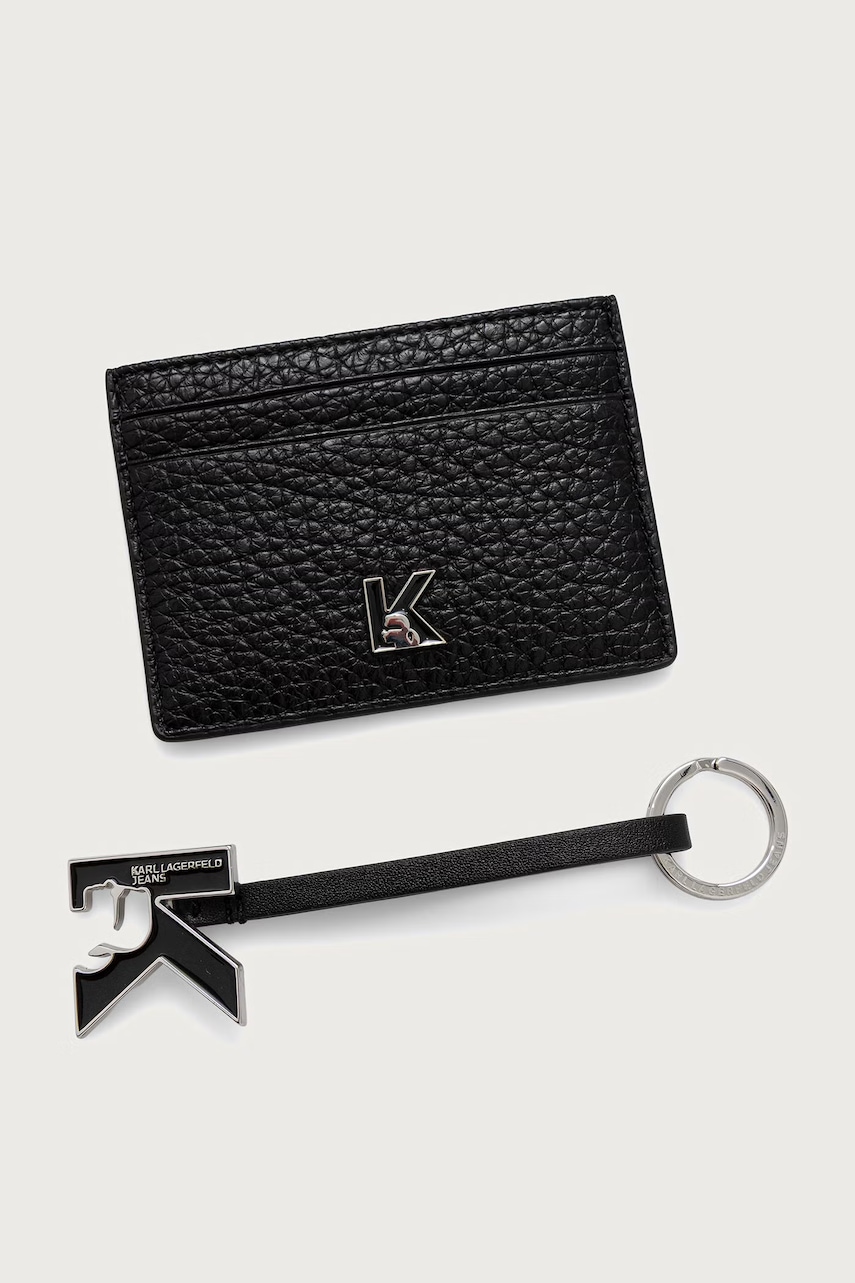 Karl Lagerfeld Jeans  sada s pouzdrem z imitace kůže
