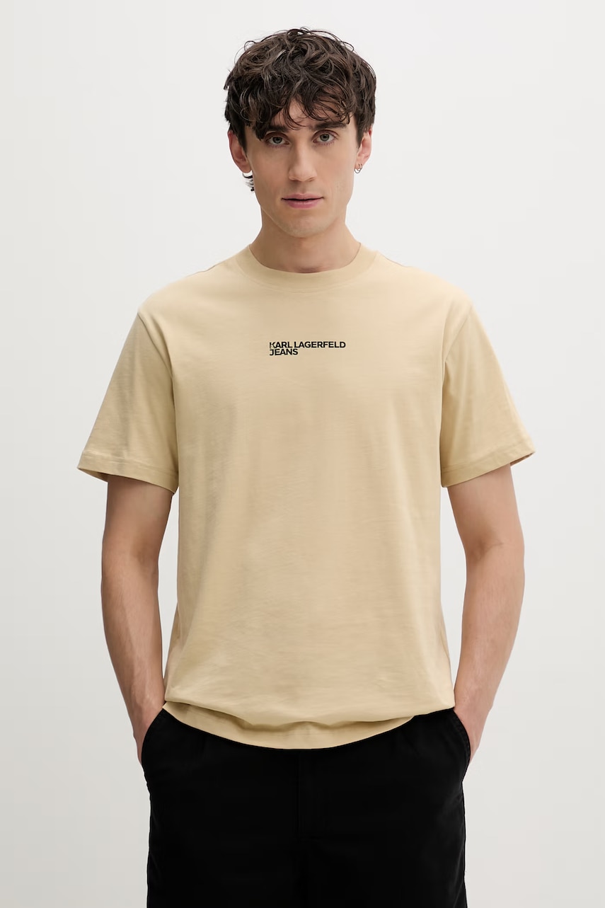 Karl Lagerfeld Jeans tričko pánské bavlněné